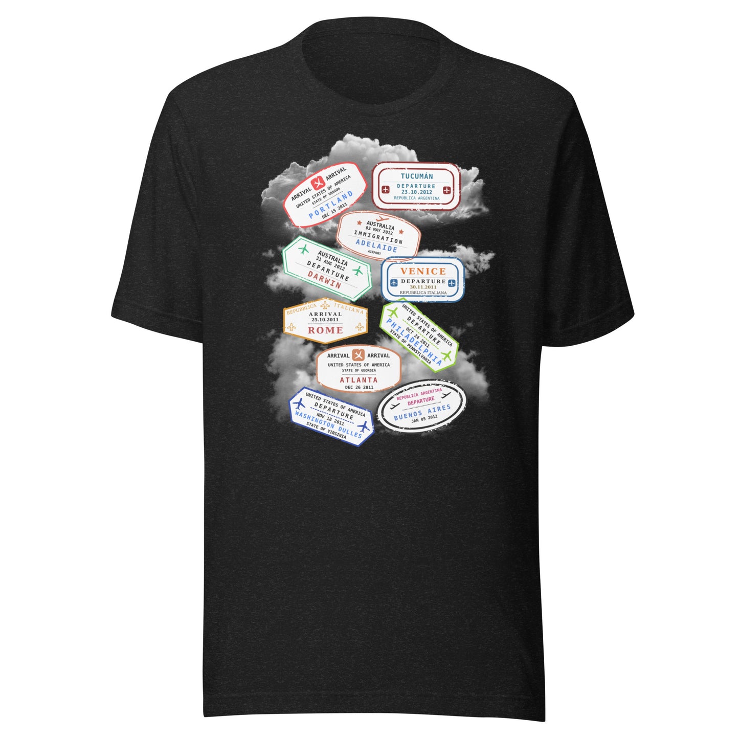Everywhere Is On My List Unisex T-Shirt