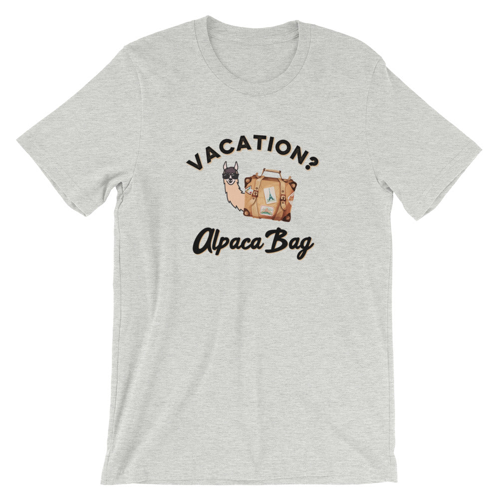 Vacation Alpaca Bag T-Shirt - Travel Suppliers Plus
