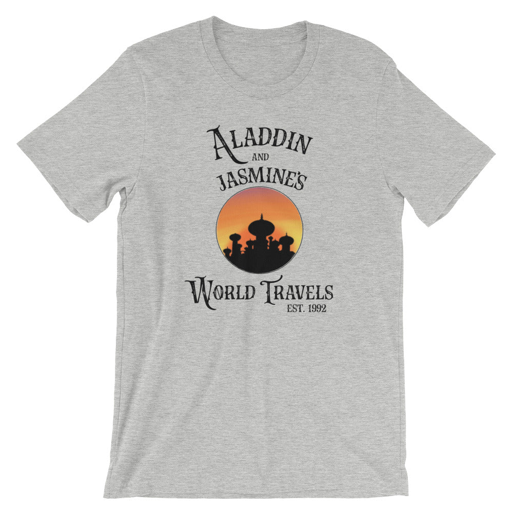 Aladdin & Jasmine’s World Travels T-Shirt - Travel Suppliers Plus