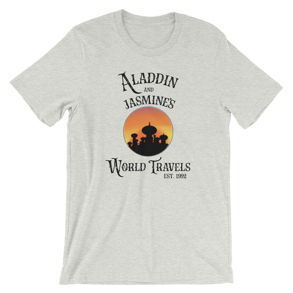 Aladdin & Jasmine’s World Travels T-Shirt - Travel Suppliers Plus