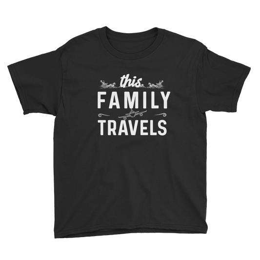 This Family Travels Youth T-Shirt - Travel Suppliers Plus
