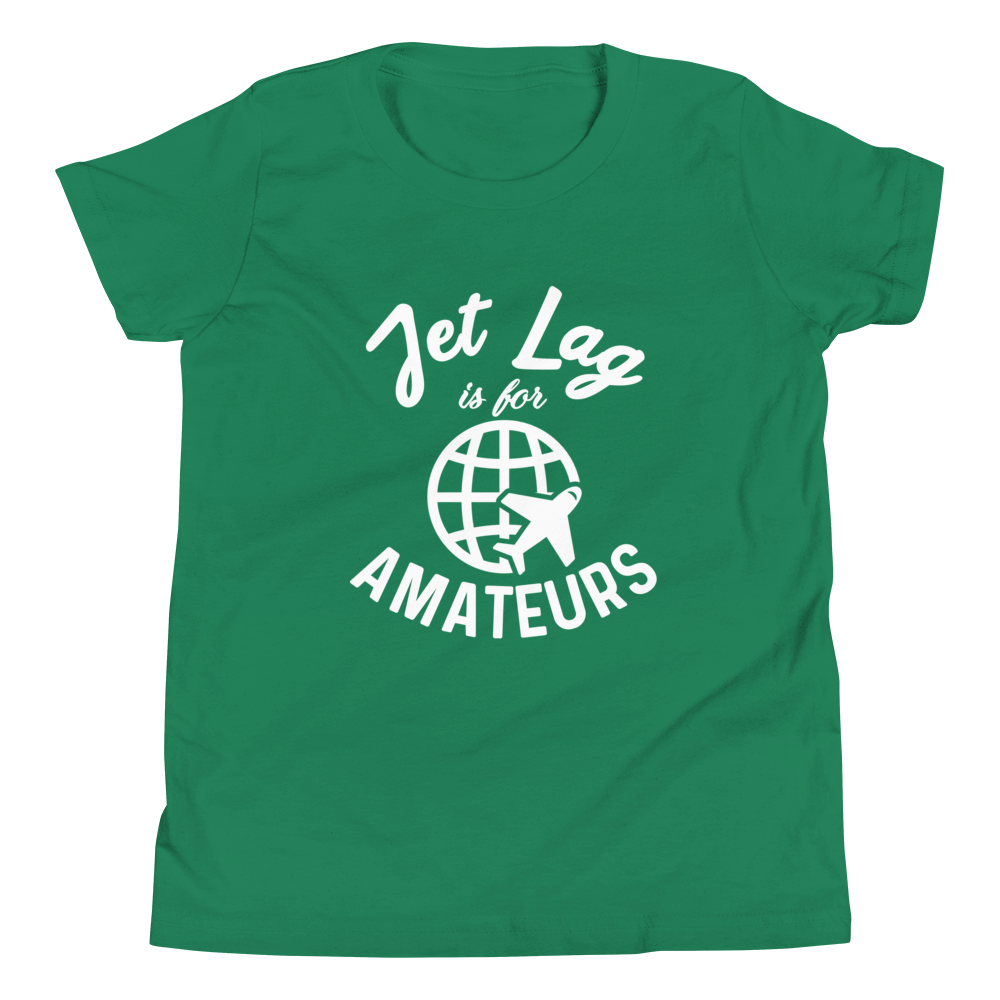 Jet Lag is for Amateurs Youth T-Shirt - Travel Suppliers Plus